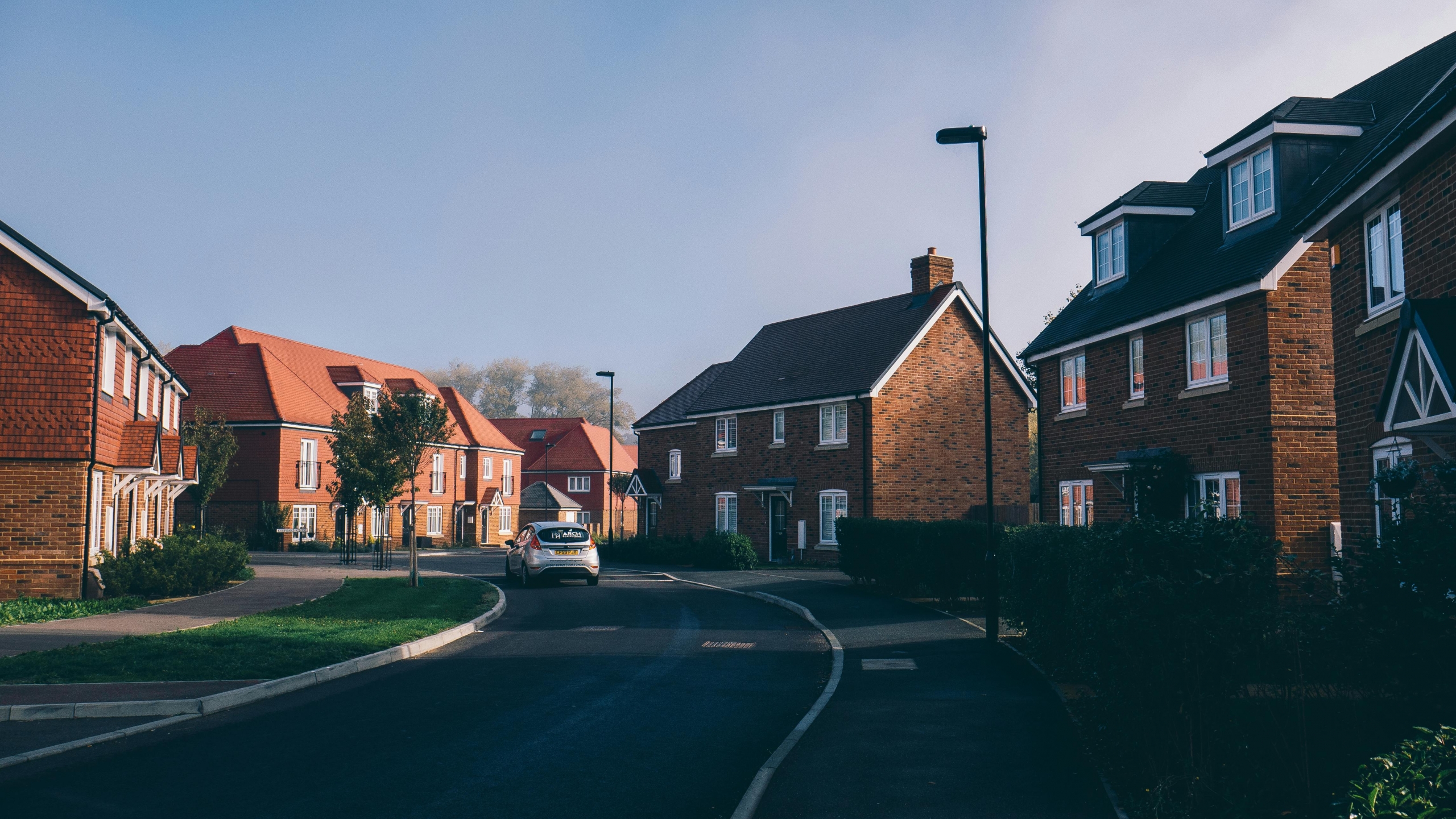 Houses on a development